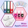 simarro Number Stickers (Number 1-1000), Self Adhesive Label Laser Stickers Waterproof Round Stickers for Organizing Nail Polish Bottle, Nail Sample Stick, Lipstick Storage Organizing (10)