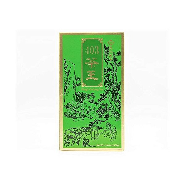 Chinese Oolong Tea - King 403 First Grade Green Tea Bonus Pack (Chinese Tea / Taiwanese Tea)
