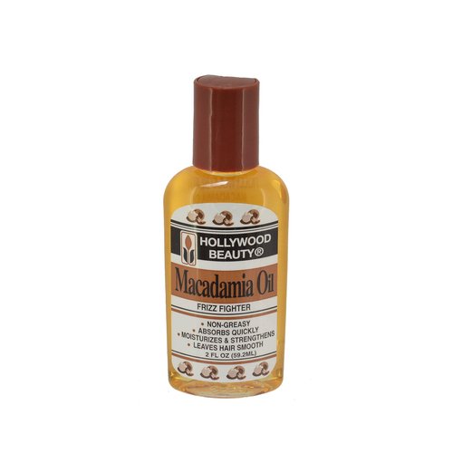 Hollywood Beauty Macadamia Oil, 2 oz (Pack of 2)