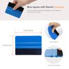Luxiv Car Window Tint Application Tools Kit, 9 Pcs Vehicle Glass Protective Film Installing Tool, Squeegee Automotive Film Scrapers