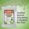 Zenia 100% Pure & Natural Henna Powder (Lawsonia Inermis) | 454 grams (1 lb) | Orange-Red Hair Color | Triple Sifted | Fresh from Rajasthan | No Chemicals, No Additives