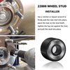 Lusperi 22800 Wheel Stud Installer Tire Stud Tool Wheel Studs Replacement for Most All Automotive Wheels and Light-Duty Truck Wheel Stud Installer