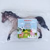 MODEBESO® Realistic Animal Figures Playset,Horse Figurines,Hand Painting Horse Figures,Educational Toy,Cake Toppers Christmas Birthday Gift for Kids Todllers (Quarter Stallion)