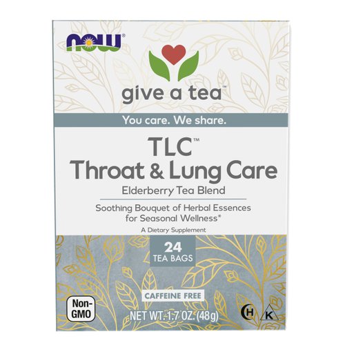 NOW Foods, TLC™ Tea, Seasonal Well-Being, Soothing Bouquet of Herbal Essences, Caffeine-Free, Premium Unbleached Tea Bags with our no-staples design, 24-Count