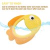 Teething Toys 3-6 Months, Teethers for Babies 3-6 6-12 Months for Teething Relief, Baby Teether Teething Toys 100% Silicone, Newborn Infant Sensory Baby Toys 0-6 Months,bebe mondo (Goldfish)