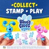 P.M.I. Blue's Clues Stamps for Kids | 5 Stamp Blue’s Clues Toys in 1 Pack | Collect All 12 Blue Clues Toys / Mini Toys | Blue Clues Party Favors | Kids’ Toys & Blues Clues Birthday Party Supplies