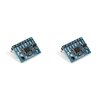 SHILLEHTEK MPU 6050 (2 pcs) Pre-Soldered Module GY-521 Module, 6 DOF 6 Axis Accelerometer Sensor, Raspberry Pi Accelerometer (Compatible with Raspberry Pi Pico and Other Models), Arduino Accelerometer