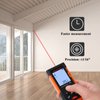 MAKINGTEC Laser Measurement Tool,131Ft Laser Measure Ft in M Unit Switch with 2 Bubble Levels Pythagorean Mode Area and Volume Measuring,LCD Backlit Digital Laser Tape Measure Distance Meter Device