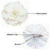 ALIMITOPIA Flower Hair Clip,Fabric Artificial Peony Flower Hairpin Barrette Brooch Headdress Bobby Pins Headwear Hair Accessories for wedding Party supplies(Peony Style,4.3 inches,6pcs)