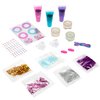 Cra-Z-Art Shimmer 'n Sparkle Glitter & Gem Lip Gloss Lockets DIY Activity Set, DIY Lip Gloss Maker, Birthday for Ages 8 and Up