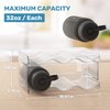 Fabspace Water Bottle Organizer, Stackable Water Bottle Holder for Kitchen Pantry, Fridge, Cabinet, Stackable Cup Holder for Wine, Water, Drink-2 Pack, Each Rack Holds 3 Containers
