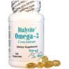 Dialyvite - Omega-3 Concentrate Dietary Supplement - 120 Gelcaps