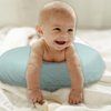 Nursing Pillow Cover,Muslin Cotton,Removable Cover for Breastfeeding Pillows,2-Pack Pillow Covers,Ultra-Soft Baby Nursing Pillow, Fits Newborn Feeding Pillow 22.5IN*18IN (Sage Green & Cream-Coloured)