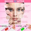 Ouhans Jelly Mask Powder for Facials Care,Rose Petals Gel Jelly Face Mask,Professional Peel off Rubber Mask,Hydrating Jelly Mask,DIY Spa Mask with Double-ended Silicone Brush,23 Fl Oz