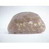 Mixed color gray marbled hair claw clip