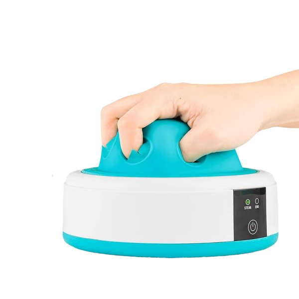 Electric Nail Polish Remover Machine, Soaking Bowl acetone proof, Acrylic Nail Remover Kit, Dip Remover for Nails, Heating Cleaner for Nail Gel (Blue)