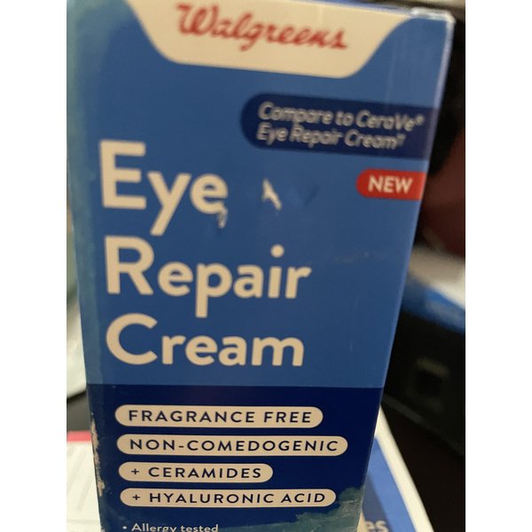 walgreens Eye Repair Cream for Dark Circles and Puffiness 0.5 oz