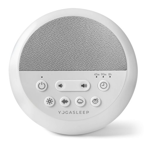 Yogasleep Nod White Noise Sound Machine, With Soft Night Light & Sleep Timer, 20 Sound Options Including Lullabies, Nature & Pink Noise, Sleep Aid For Baby & Adults, Noise Canceling For Office Privacy