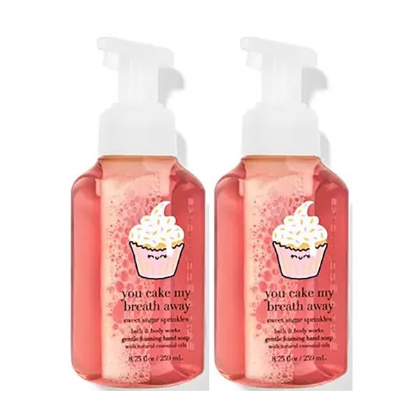Bath & Body Works Gentle Foaming Hand Soap 8.75 Ounce 2-Pack (Sweet Sugar Sprinkles)