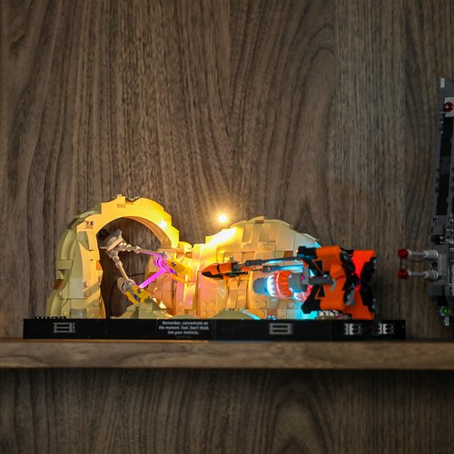 BRIKSMAX Led Lighting Kit for Lego-75380 Mos ESPA Podrace Diorama - Compatible with Lego Star Wars Building Set- Not Include Lego Set