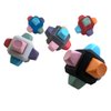 Switch Fidget Cube Tester with Mechanical Keyboard Switches and Keycaps (Clear)