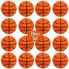 Mini Basketball Stress Balls 16 Pcs Pack | 2.5” Inch Mini Basketballs for Kids | Small Basketball Party Decoration | Party Favors, Small Soft Foam Basketballs | Basketball Party Goodie Toy By Anapoliz
