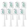 Toothbrush Heads for Philips Sonicare Replacement Brush Heads with Protective Cover Soft Dupont Bristles Electric Toothbrush Replacement Heads for Oral Health, 8 Pack