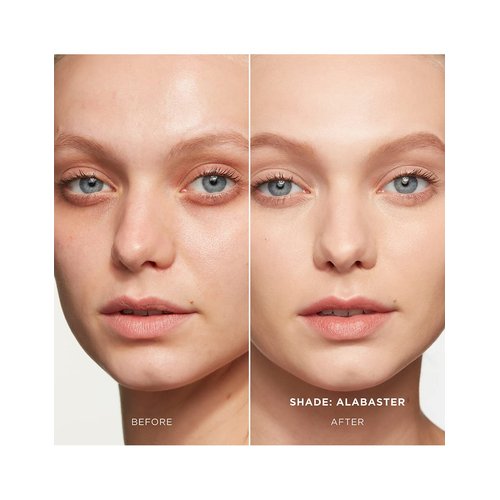 Hourglass Vanish Seamless Finish Foundation Stick. Satin Finish Buildable Full Coverage Foundation Makeup Stick for an Airbrushed Look. (SHELL)