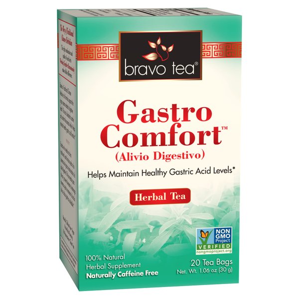 Bravo Tea Gastro Comfort Caffeine Free 20 Tea Bags