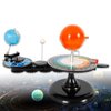 DENESTUS Solar System Model for Kids Sun Earth Moon Orbital Planetarium Science Astronomy Model Children Education Gift or Room Office Decor