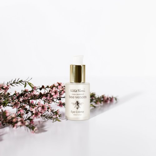 Wild Ferns New Zealand Bee Venom Eye Crème with Manuka Honey 80+, 97% Natural, 30 milliliters