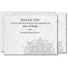 Elcer Celebration of life Funeral thank you cards with envelopes Sympathy Condolence acknowledgement Thank you Cards (White)