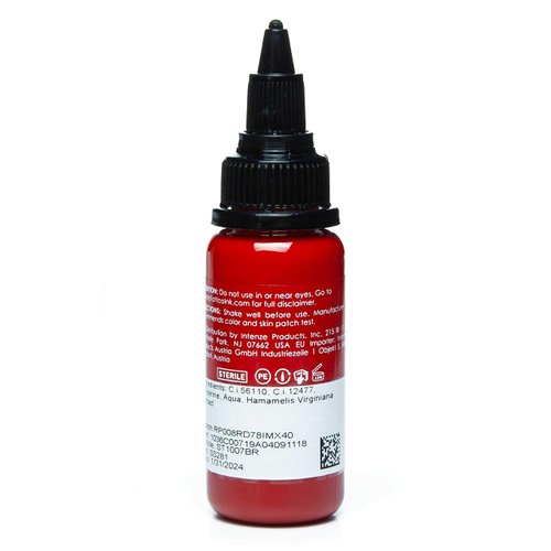 Intenze Bright Red Tattoo Ink 1oz