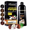 Generic MOKERU Professional Argan COCONUT Oil Hair Dye Color Shampoo 500 ML (Chestnut Brown)