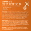 DCL Skincare Collagen Strengthening Vitamin C Night Booster with 30% L-Ascorbic Acid Clincially Proven Waterless Vitamin C, 1 Fl Oz