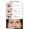 Berinist 12Pcs Dark Brown Eyebrow Pencil Set， Retractable Eyebrow Pencil with Brow Brush, Professional Eyebrow Shaping and Filling Pencil for Women Eye-Makeup, Easy to Color, Waterproof Long-lasting