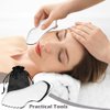 Stainless Steel Gua Sha Facial Tools, Upgrade Gua Sha for Facial Skin, Portable Eyes Neck Massage, Metal Gua Sha Tighten Skin Massage Guasha Beauty Tool