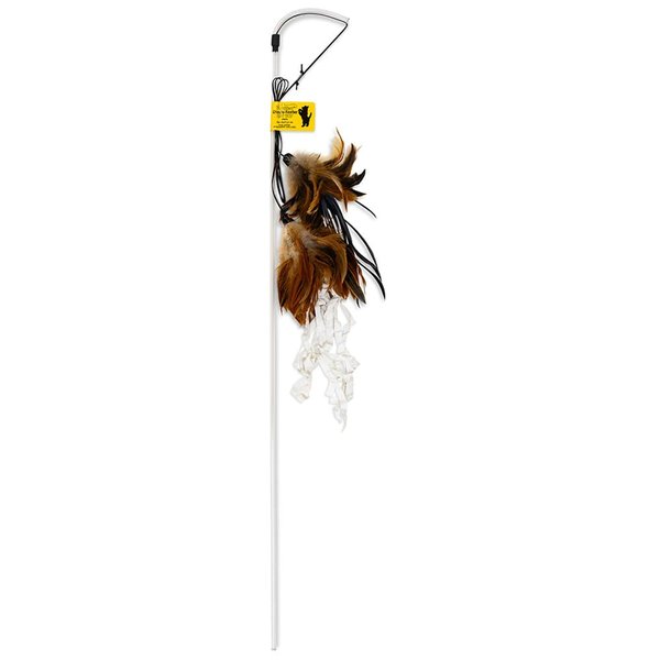 Purrfect Crunchy Feather Cat Toy