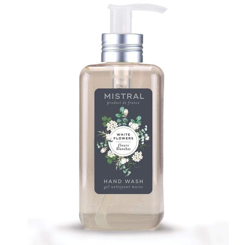 Mistral Classics Hand Wash, White Flowers, 10 Oz.