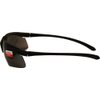 Apex Bifocal Safety Glasses UV400 Magnifying Reading Eyewear 2.50 Magnifier Smoke Lens