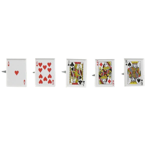 EYELET OUTLET Card Shape Brads 12/Pkg
