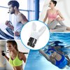 YAGHVEO Breathe Trainer,Muscle Trainer,Portable Adjustable Trainer for and Muscular Exercise - Suitability Running Daily Fitness Training, Easy to Clean,Clean for All Adults（White）