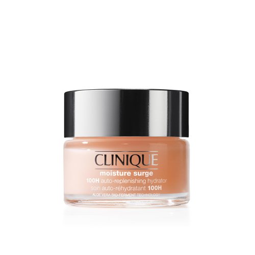 Clinique Moisture Surge 100H Auto-Replenishing Hydrator Oil Free Face Moisturizer With Hyaluronic Acid For All Skin Types | Hydrating + Moisturizing, 1 fl. oz.