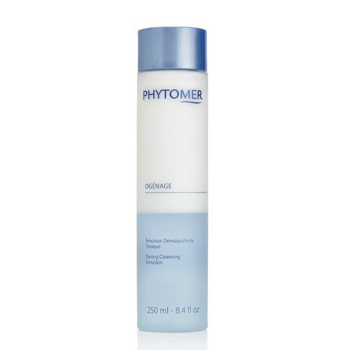 PHYTOMER Ogénage Toning Emulsion Face Cleanser | Purifying Skin Cleanser Removes Makeup and Tones in One | Soothing, Anti-Aging Facial Cleanser | 250ml