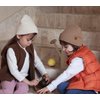 LMLALML 2 Pack Beanie for Baby Boys Soft Knit Baby Winter Hat Stripe Warm Baby Beanies