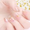 Nail Art Rivets Star Moon Nail Art Studs Gold Silver Nail Art Charms Nail Art Accessories Nail Art Metal Rivets Gemstone Jewelry DIY Crafts Design Supplies Nail Decorations Kits