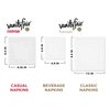 Vanity Fair Everyday Paper Napkins, 100 2-Ply Disposable Napkins