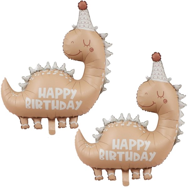Dinosaur Birthday Balloons Nude Dino Baby Shower Balloon 35 Inch Dinosaur Girl Boys Foil Balloons Kids Dinosaur Party Decorations Supplies 2 Pcs