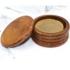 Parker Safety Razor Genuine Honey Mango Wood Shaving Soap Bowl from