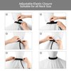 Blue Wings Barber Pattern Barber Cape, Hair Stylist Salon Haircut Gown, Hair Cutting Apron with Adjustable Closure, Professional Salon Cutting Barber Skirt